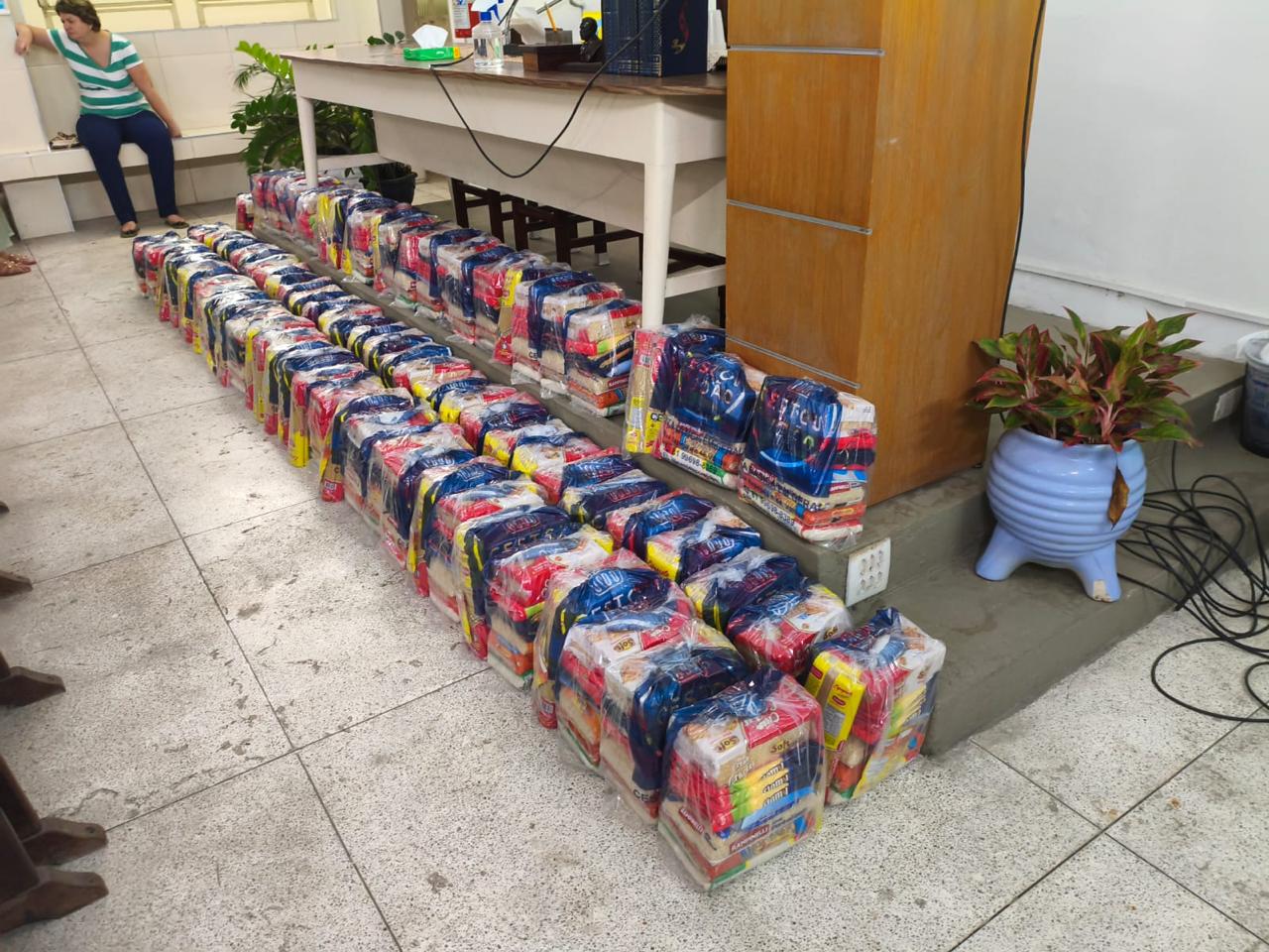 Entrega de cestas básicas — CEOAP